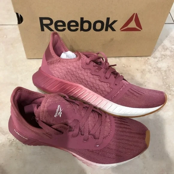 Reebok Shoes Reebok Womens Flashfilm Rose Running Shoes